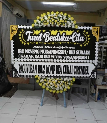 Papan Bunga di Cipulir